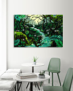 Obraz Tropický les zs1082